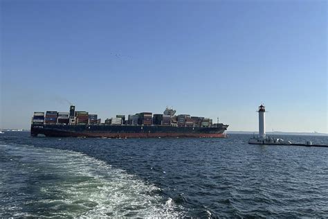 More cargo ships from Ukraine use a civilian corridor despite Russian threats